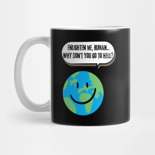 Funny Planet Earth Mug